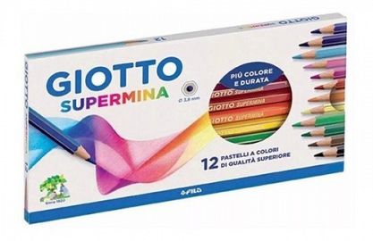 LAPIZ DE COLOR GIOTTO SUPERMINA CJ X12